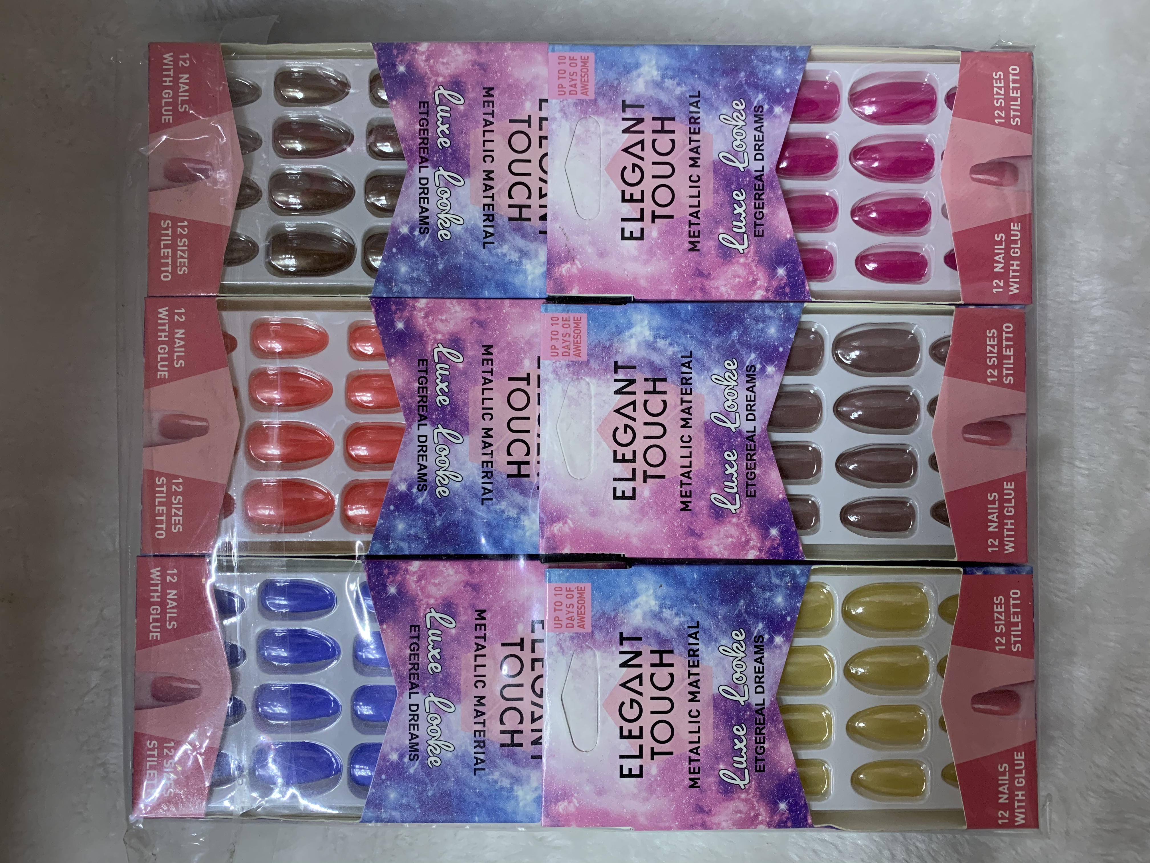 彩色单色甲片L-007