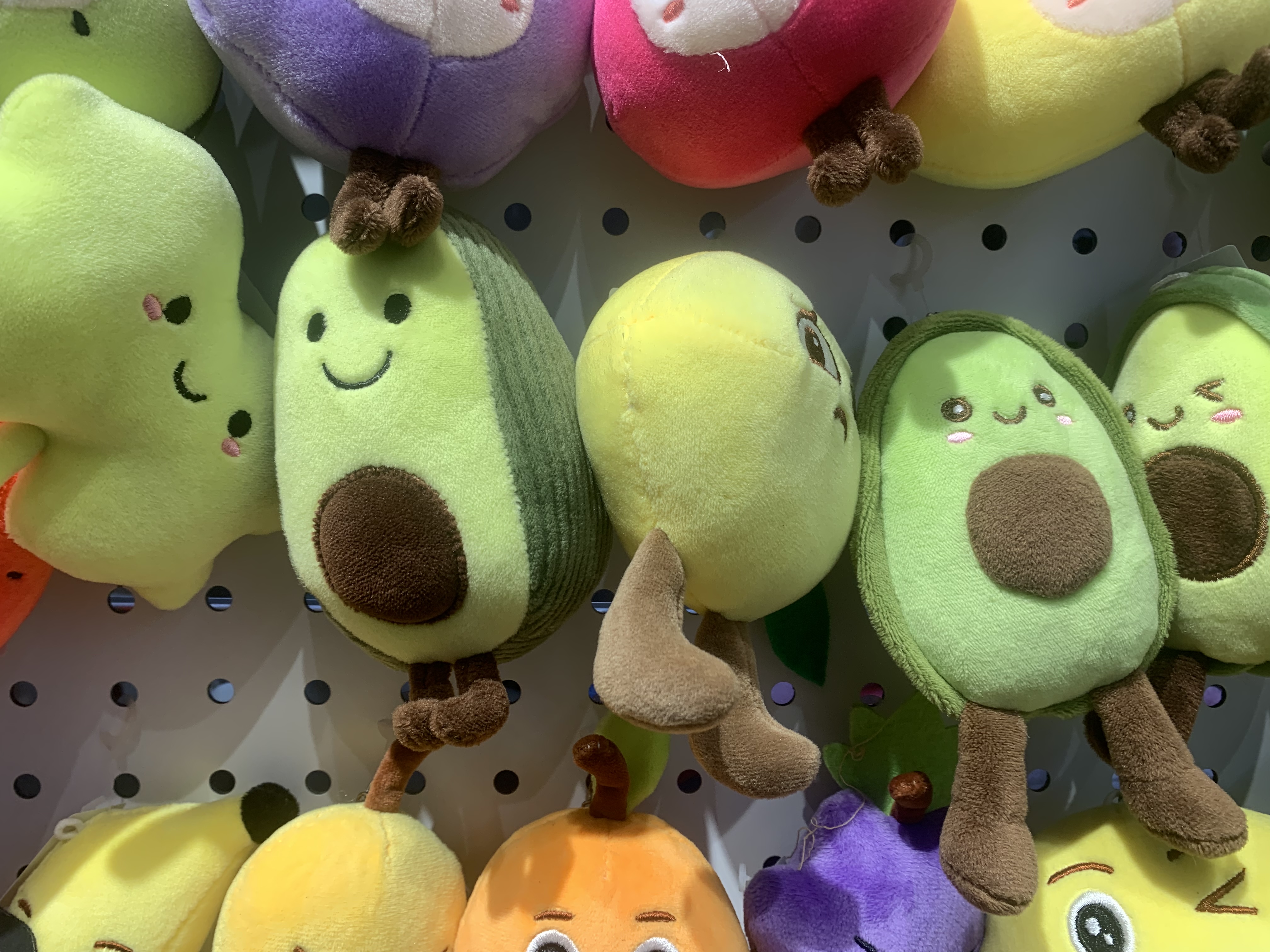 Plush pendant, Jinyu keychain, vegetable series, mini claw machine doll, Douyin live streaming, Amazon Cross-border factory Specification image