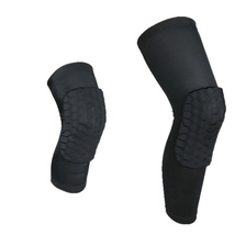 篮球运动护膝加长蜂窝防撞护膝篮球防撞运动护具