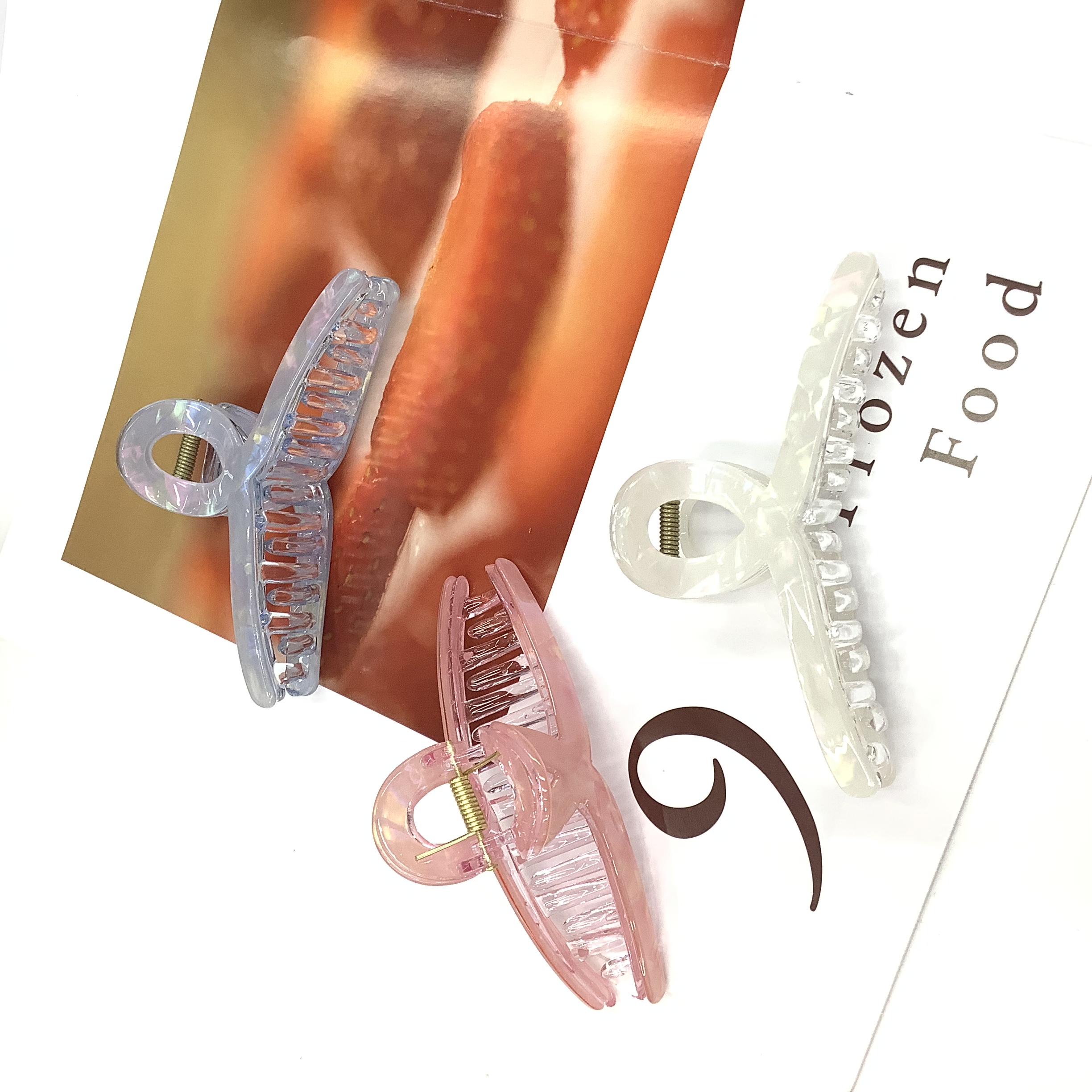 2023年新款 韩系简约百搭小清新淑女发抓