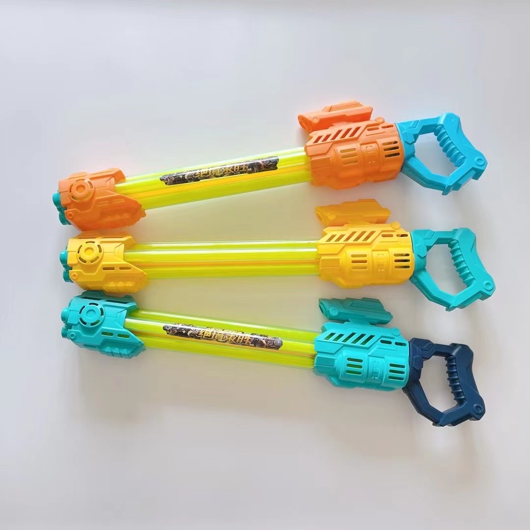 针筒抽拉式水枪玩具呲滋喷水枪大人小男孩打水仗神器儿童戏水女孩图
