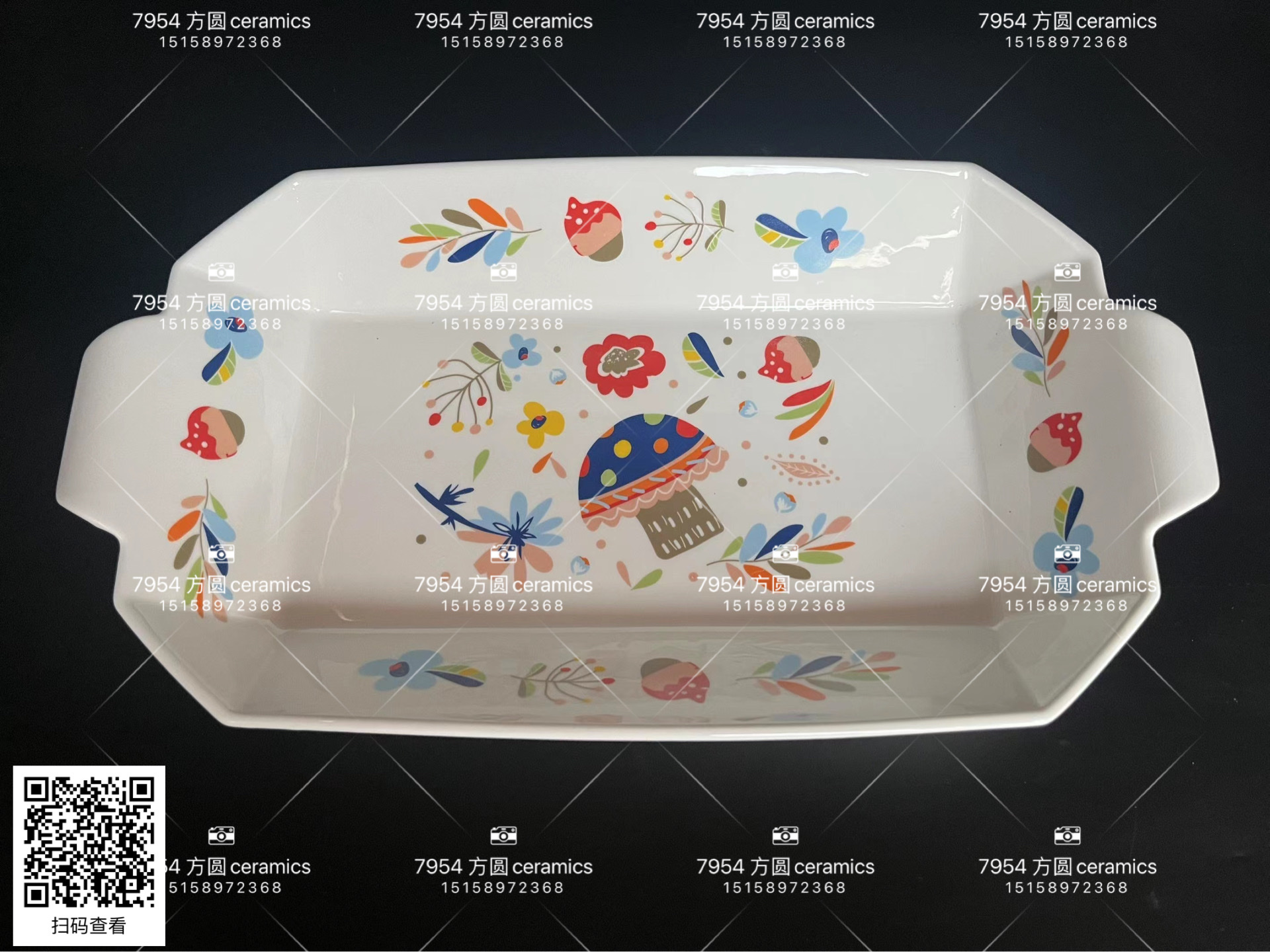 陶瓷/高端/餐具白底实物图
