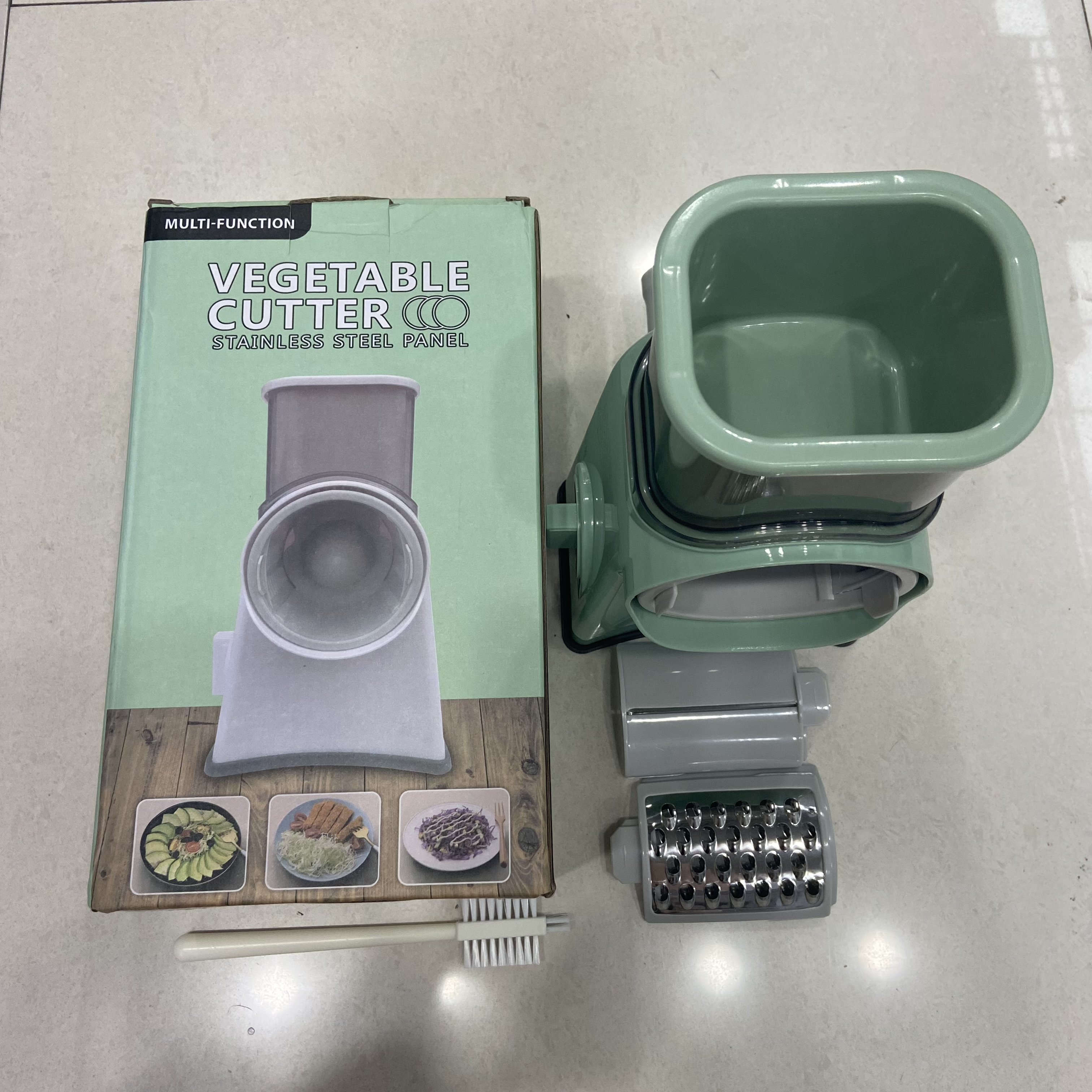 Household vegetable slicer, hand-cranked roller grater, potato slice and radish slicer