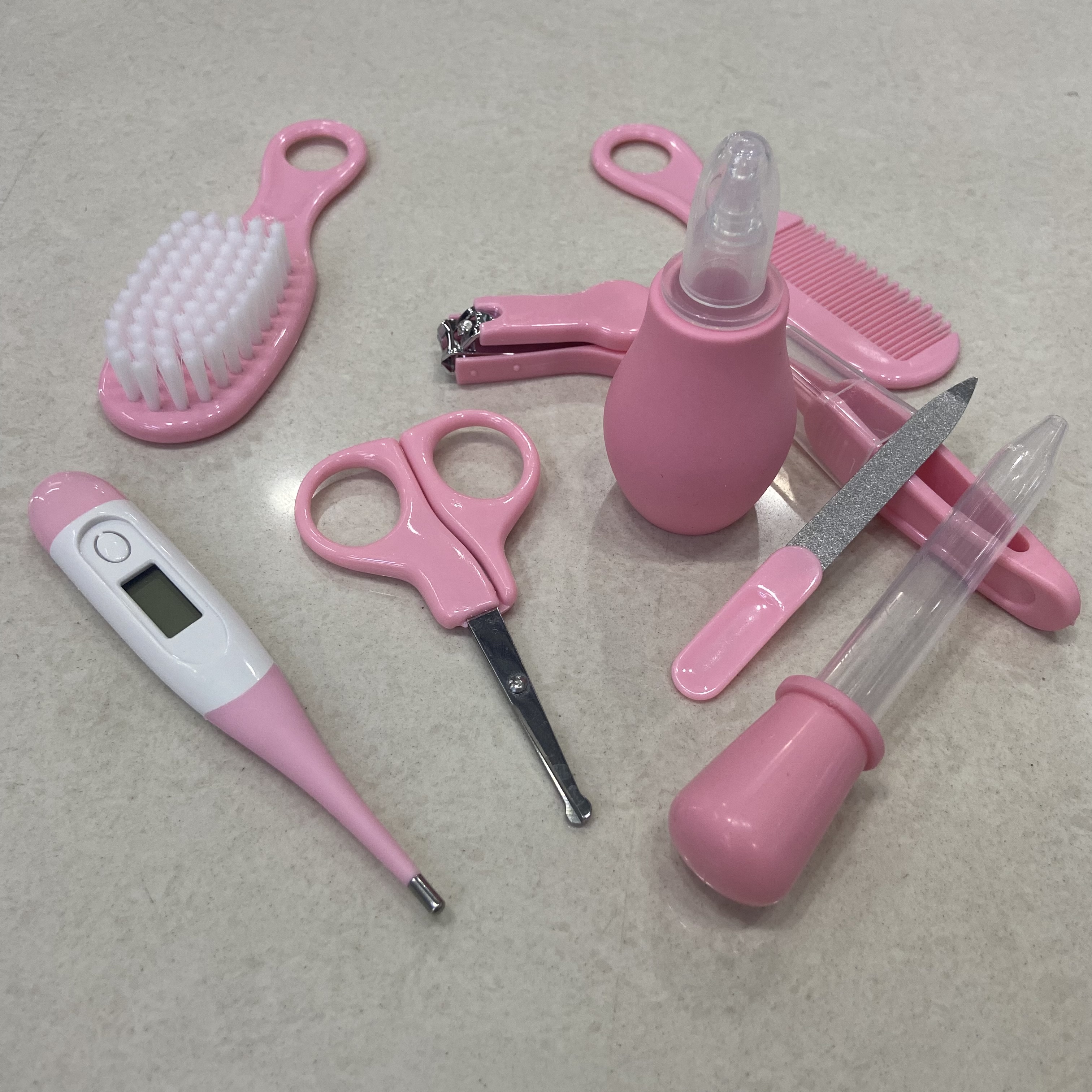 Madre bebé cuidado infantil 10 piezas set pinzas uñas corte set Specification image