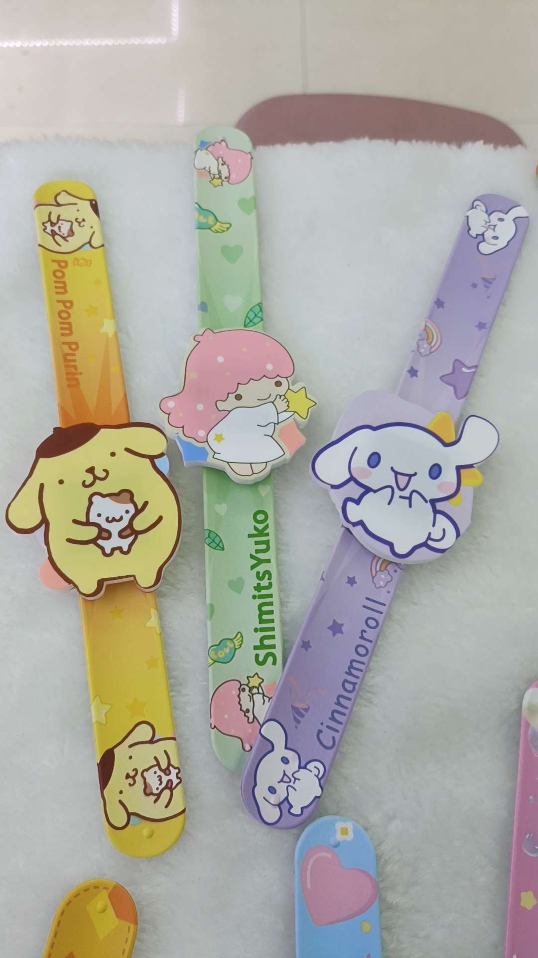 爆款韩版新款硅胶卡通拍拍LED手表详情图5