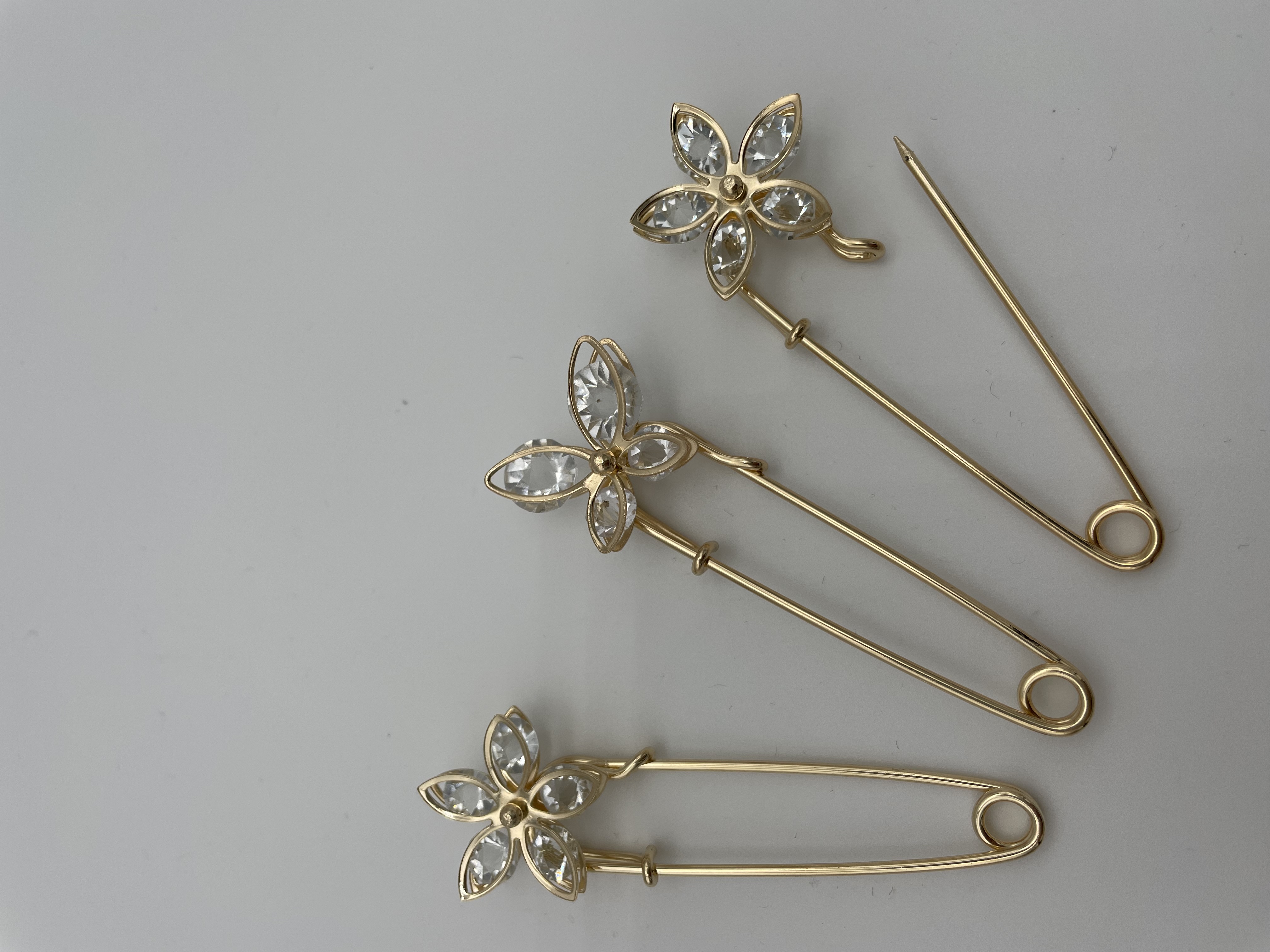 Butterfly pin, pin decoration, pin decoration, diamond buckle Item Picture