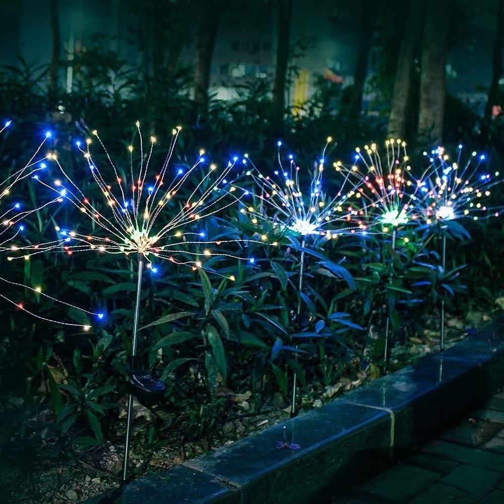 地插烟花灯