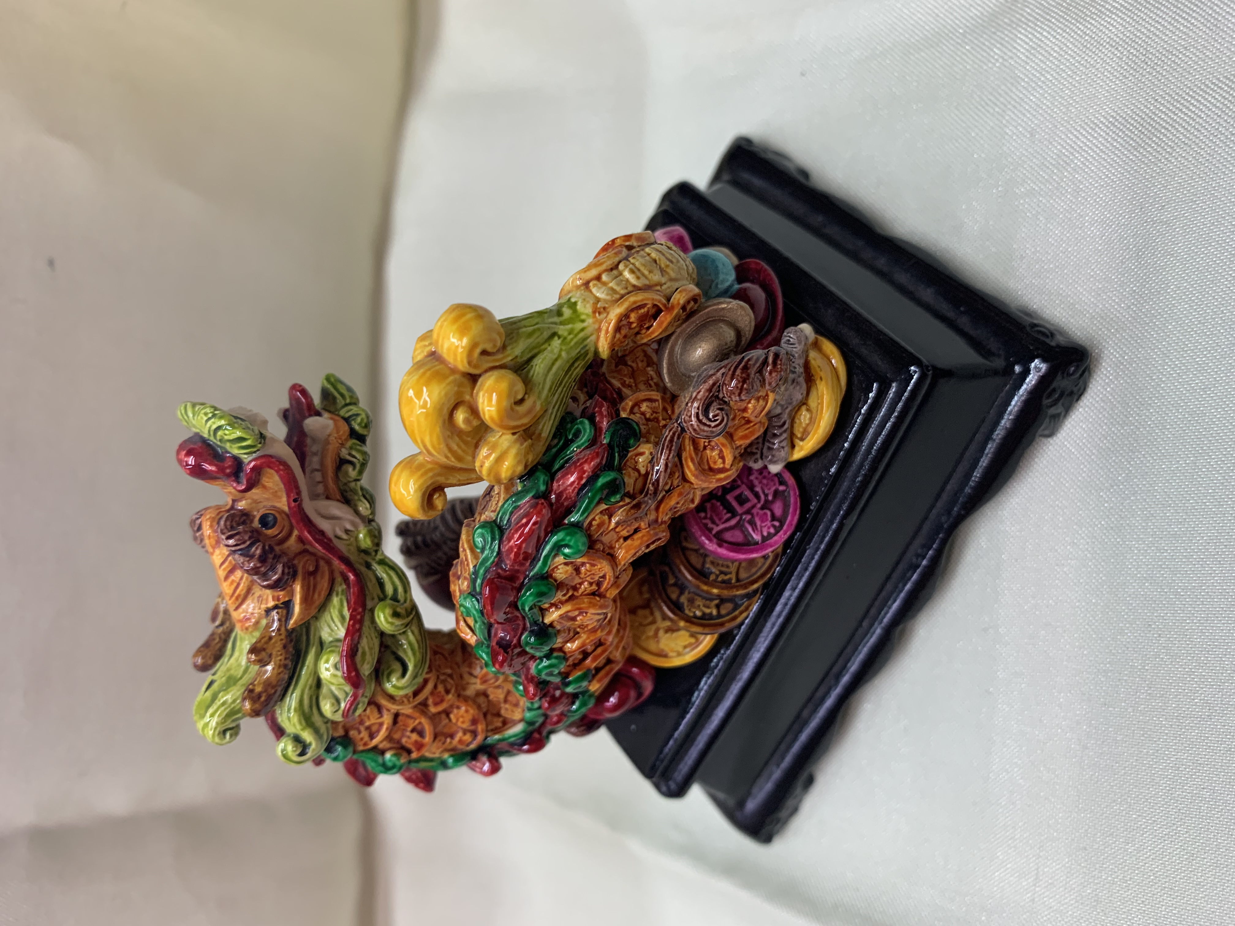 CAI's exquisite resin hand-painted decorative item 10359 Zodiac Dragon Specification image