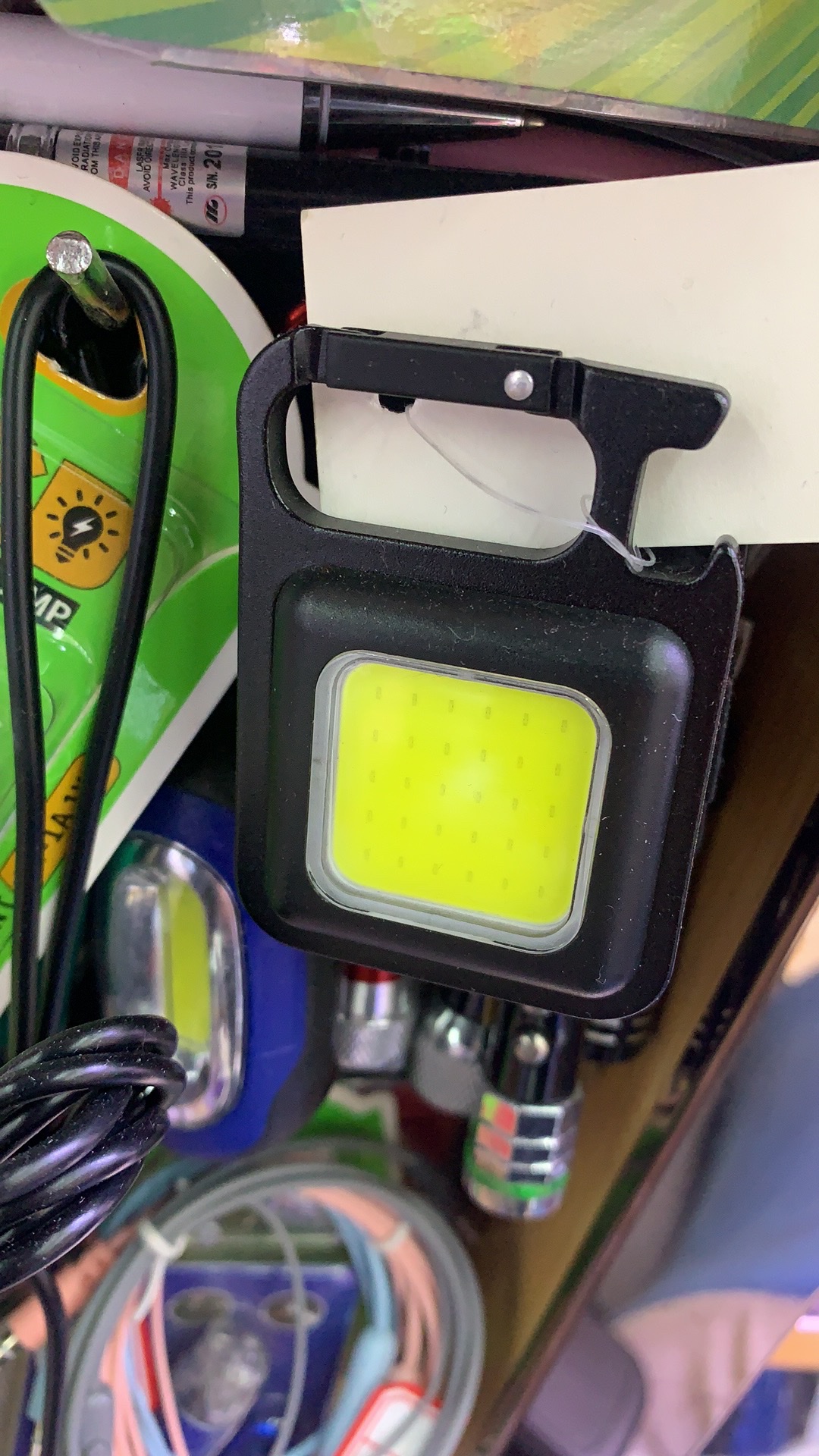 Keychain Small Flashlight full figure