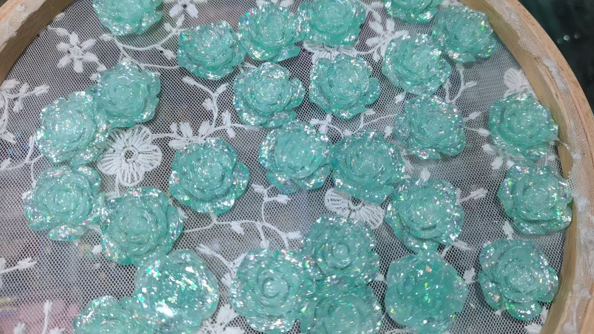 山茶花21/儿童发饰/时尚配件白底实物图