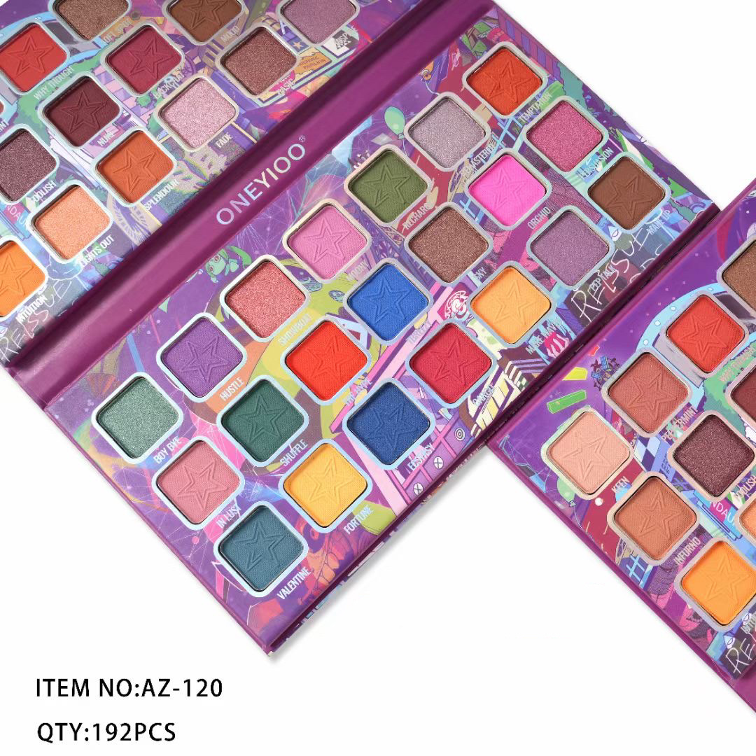 Factory direct sales of 21-color earth tone eyeshadow cosmetics Specification image