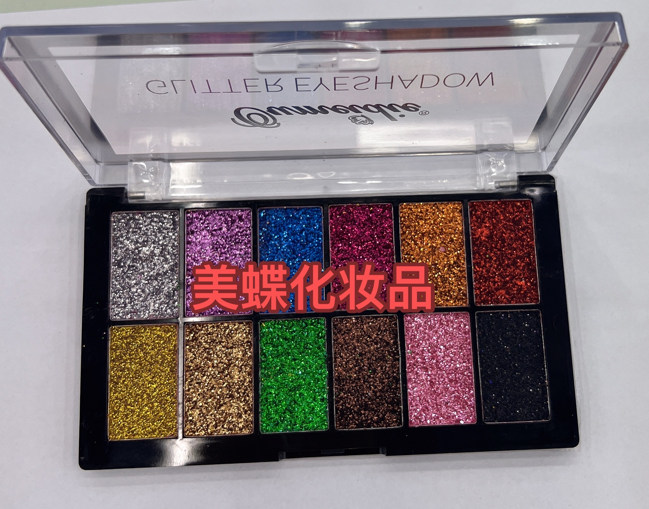 Glitter eyeshadow details Picture