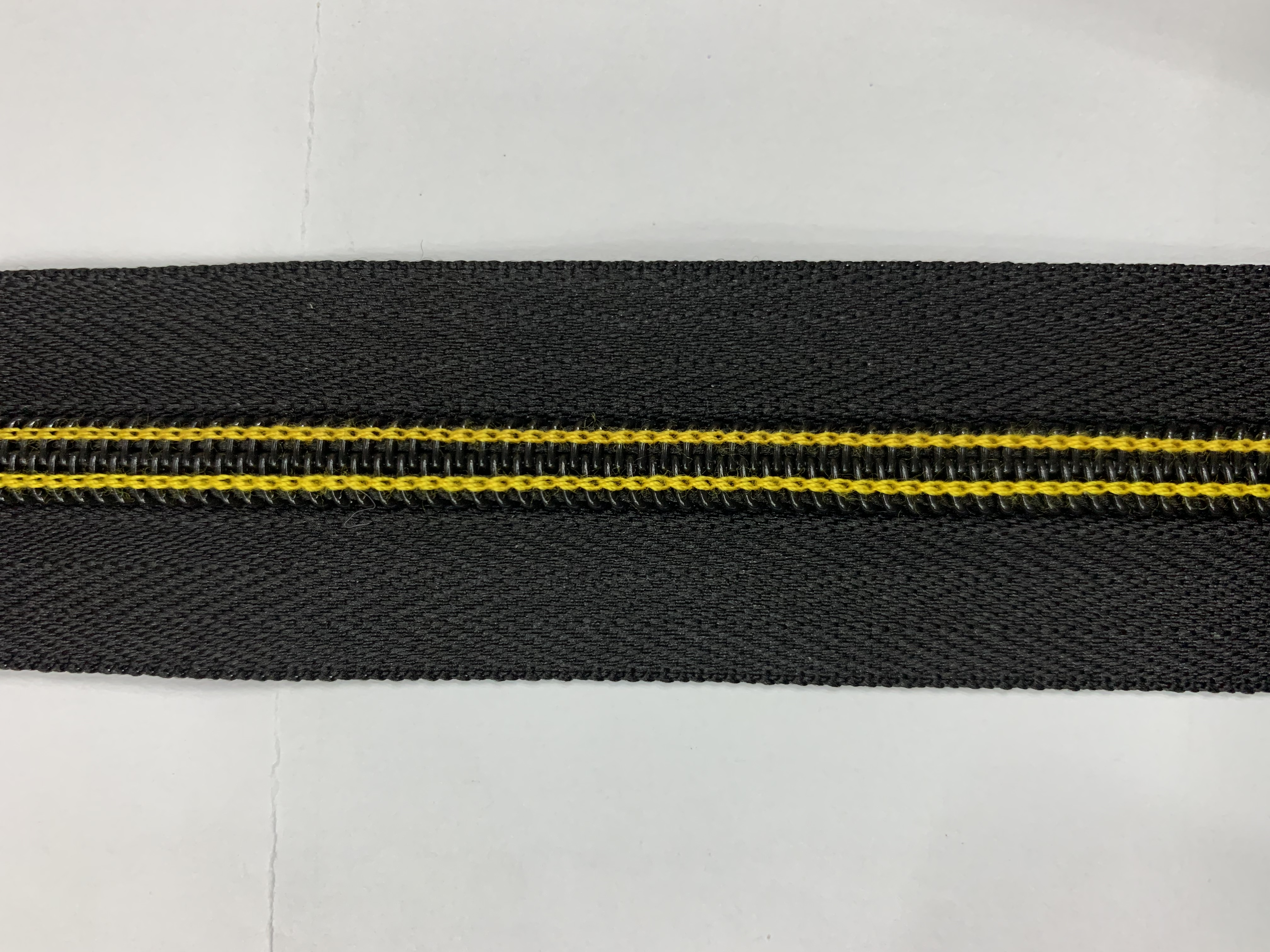 彩色缝线尼龙拉链