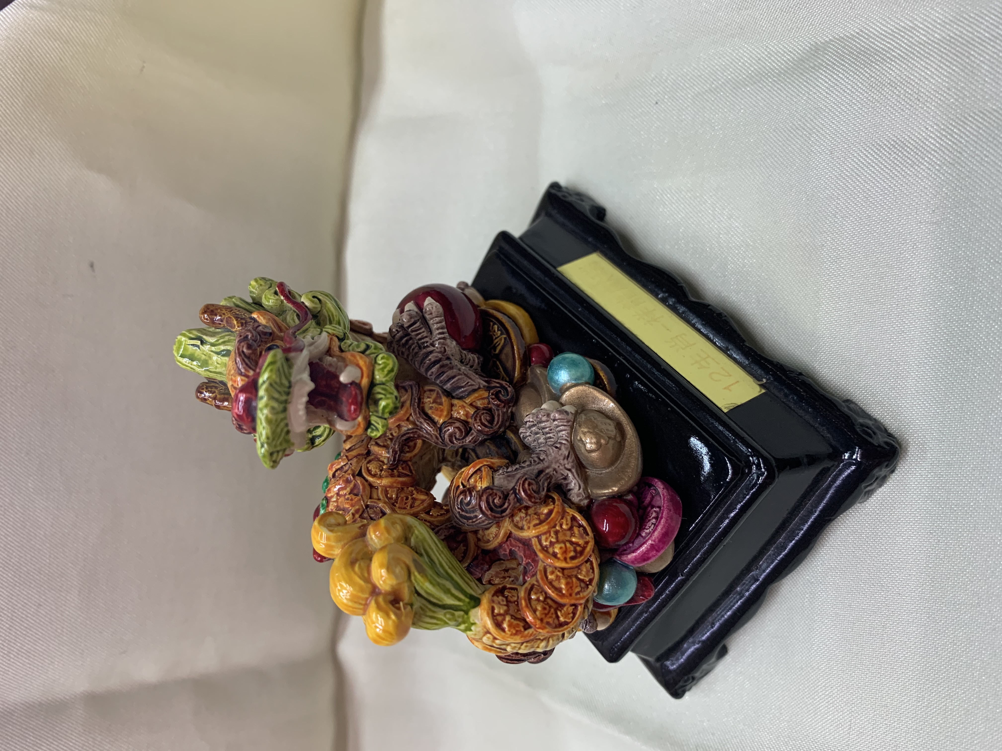 CAI's exquisite resin hand-painted decorative item 10359 Zodiac Dragon details Picture