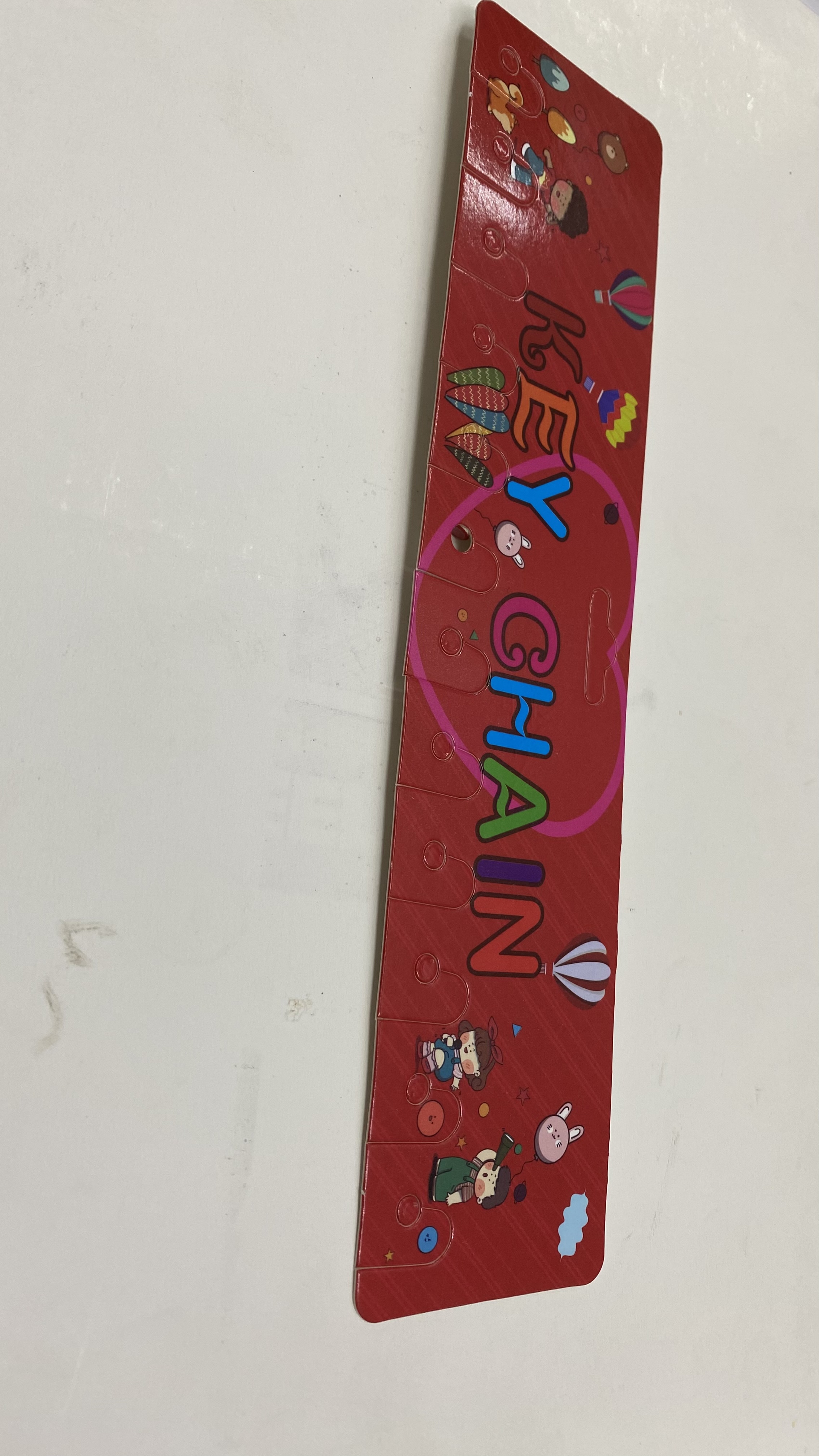 卡片卡片钥匙扣卡 5.8*24.8cm细节图