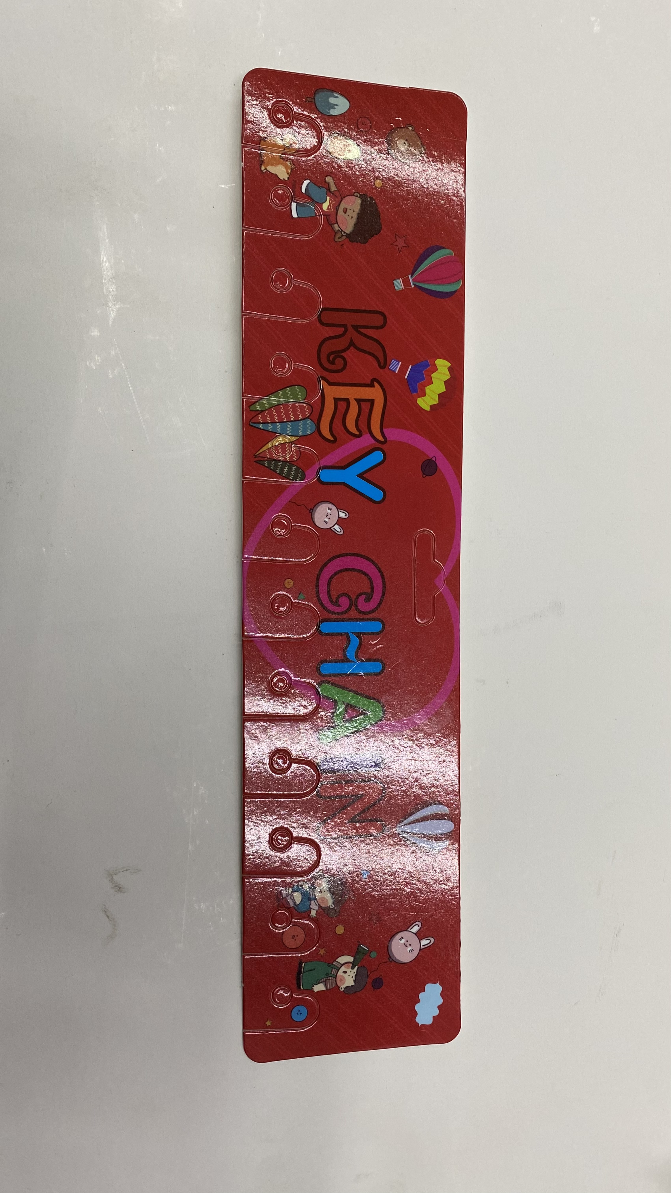 卡片卡片钥匙扣卡 5.8*24.8cm