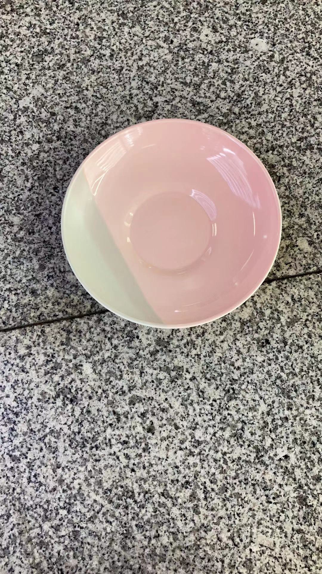 Small bowl colored glaze
