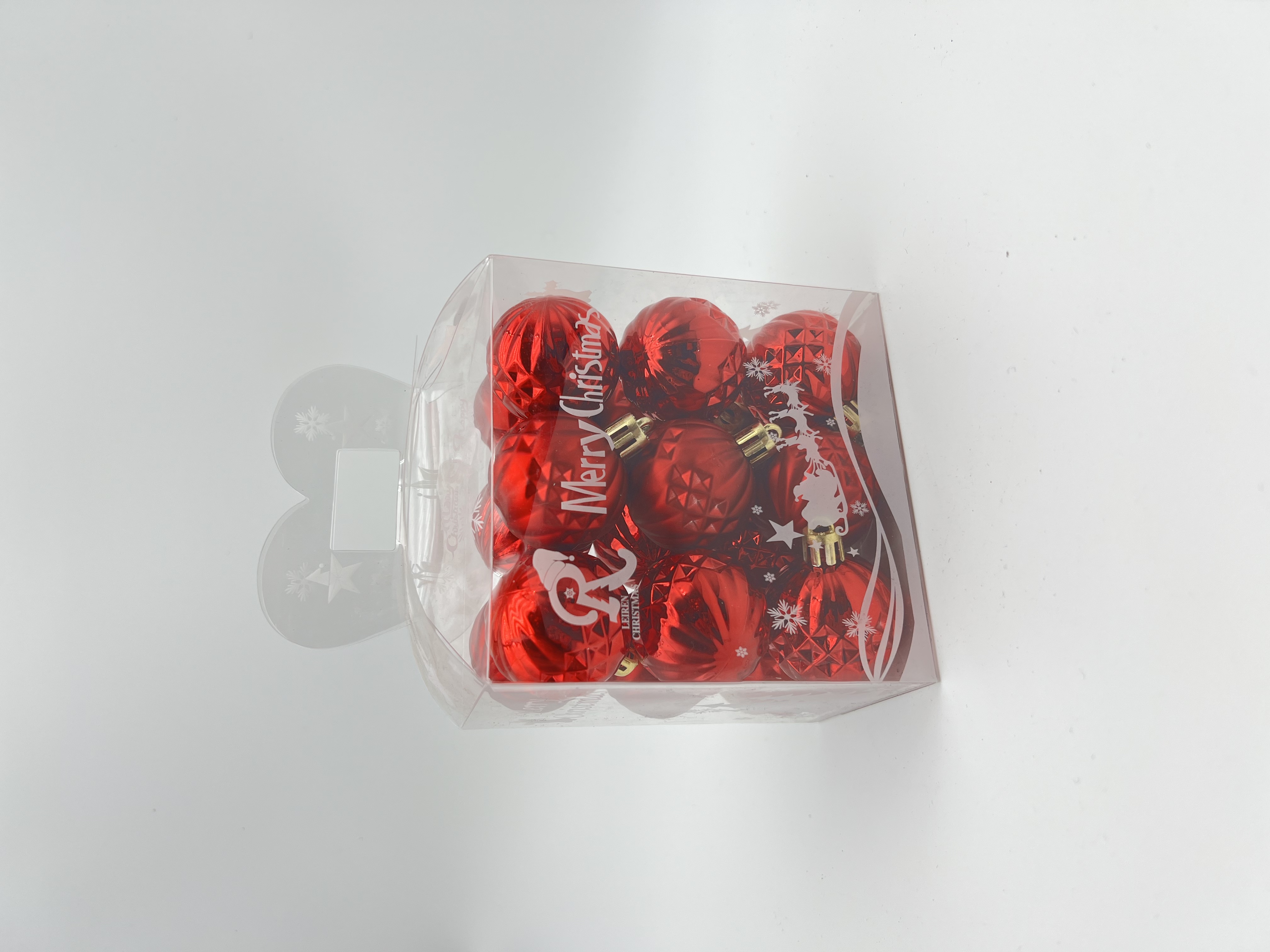 圣诞球/圣诞节装饰/红色产品图