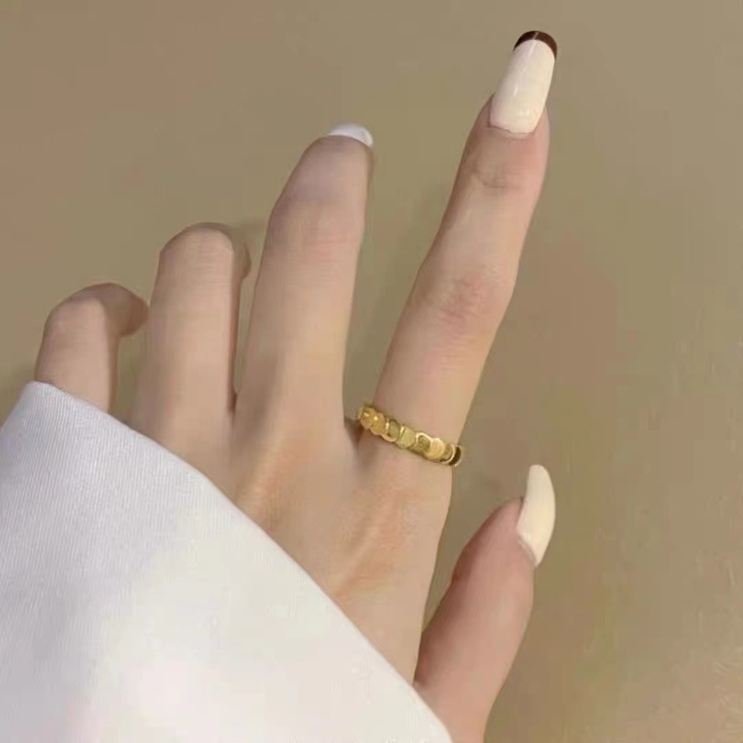 鱼鳞/戒指/钛钢产品图