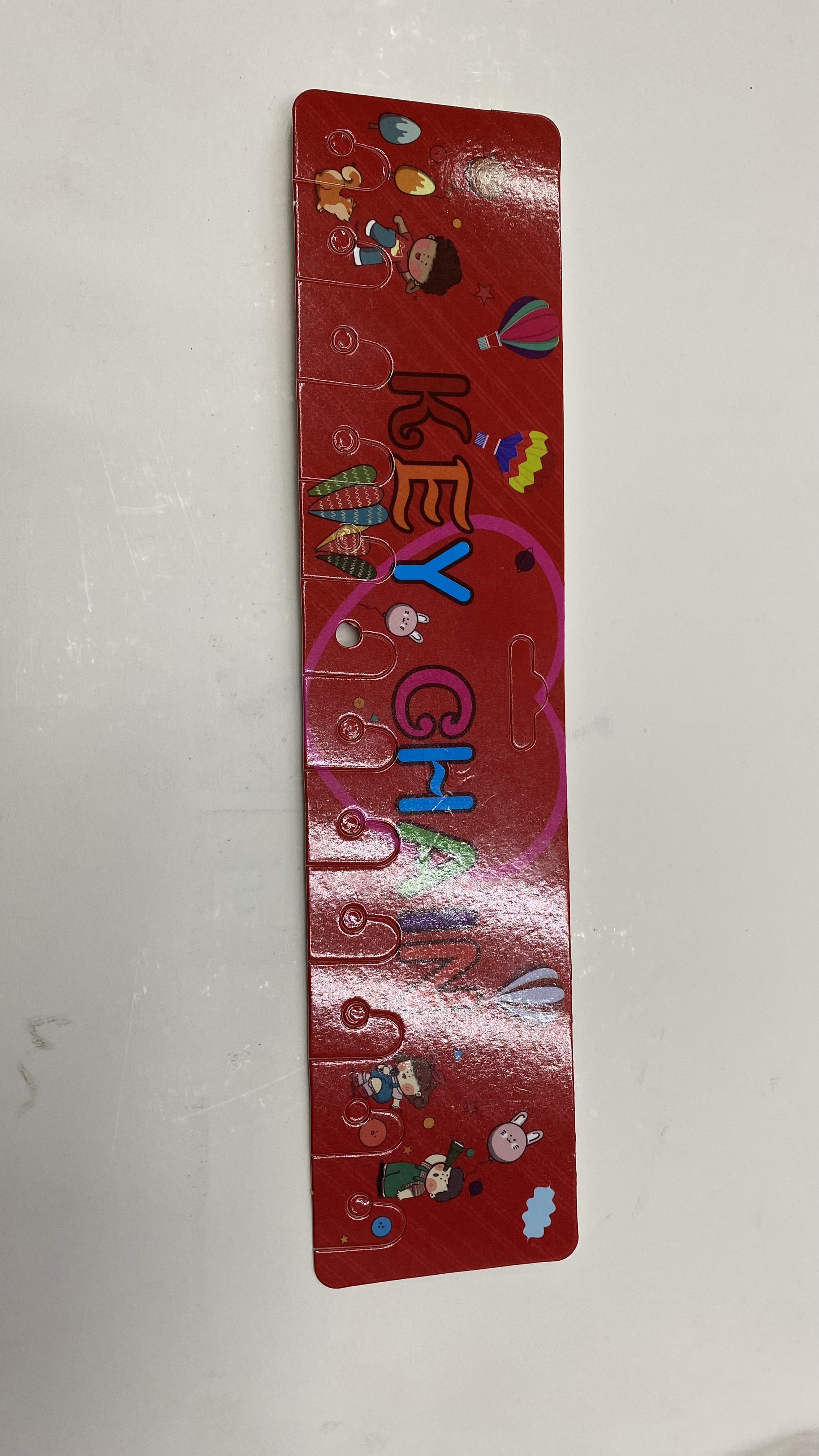 卡片卡片钥匙扣卡 5.8*24.8cm产品图