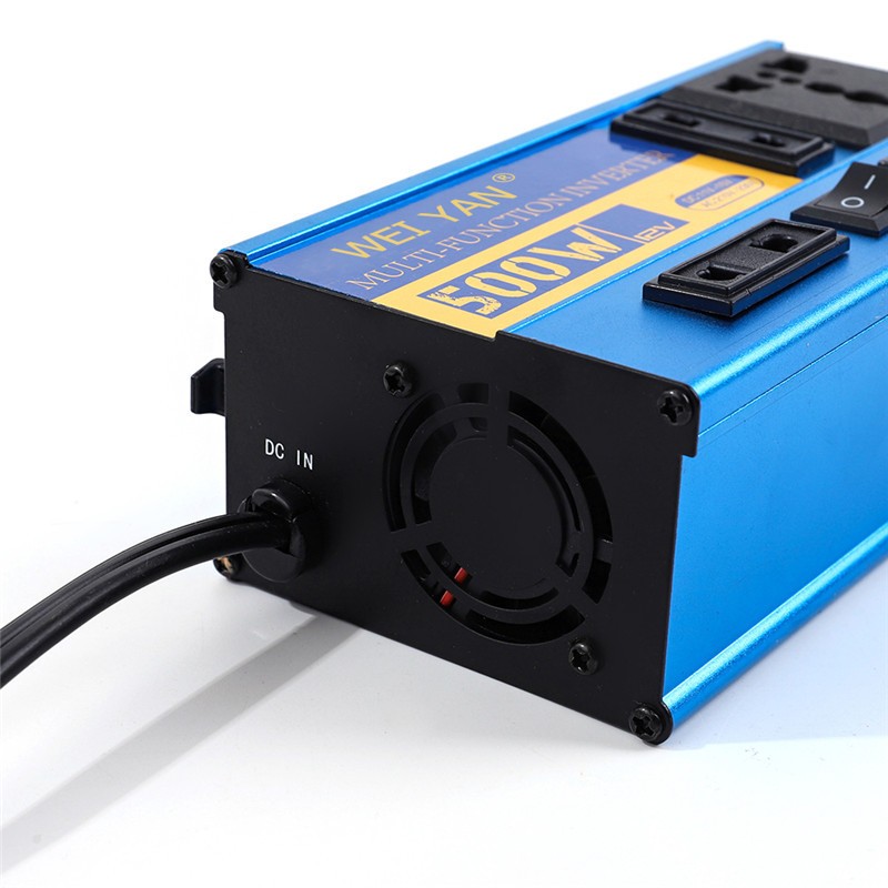 WEI YAN car inverter 12V 24V to 220 power conversion jack multi-functional charging inverter Application Scenario