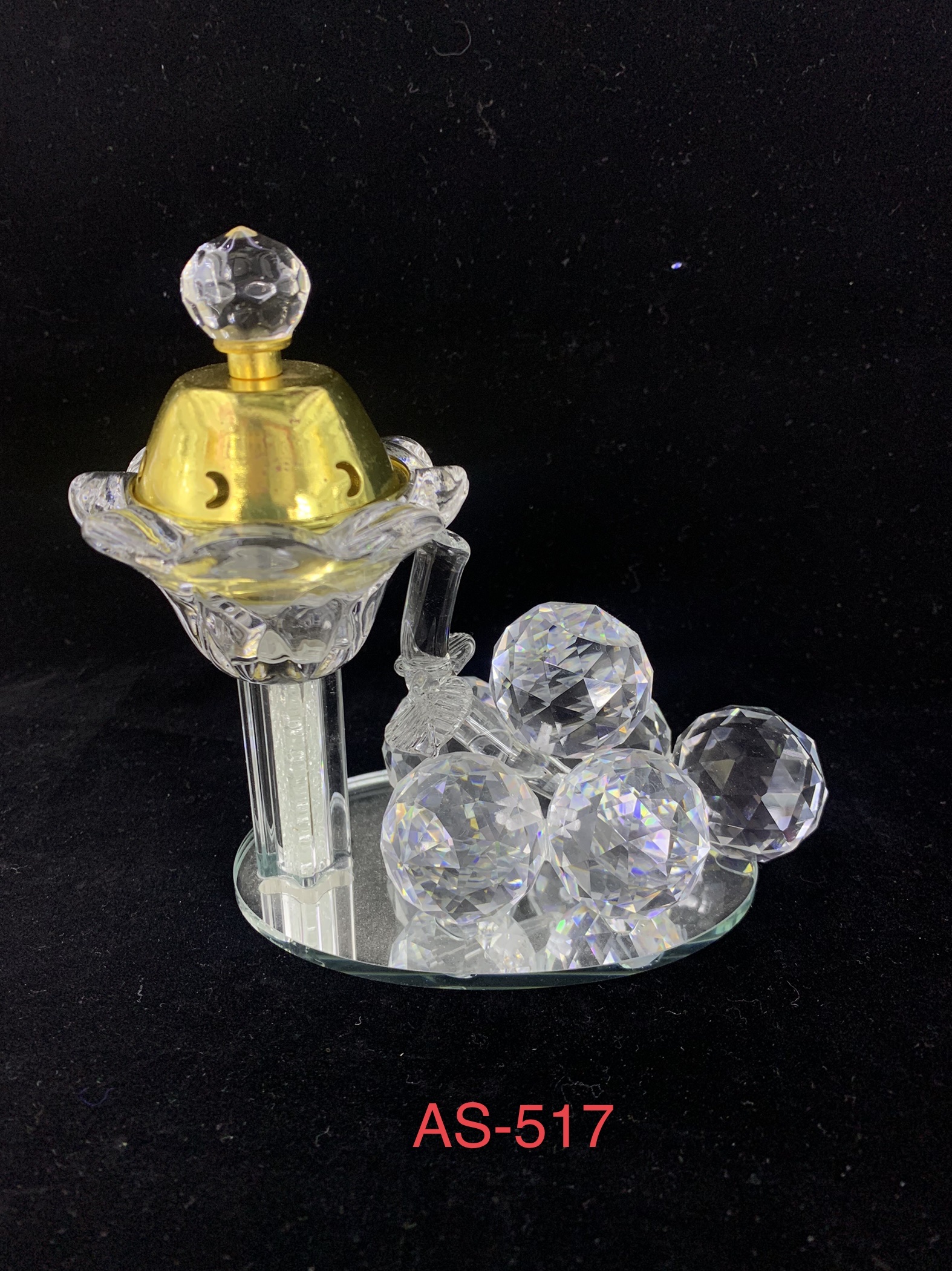 中国小商品城7805水晶葡萄香炉A01