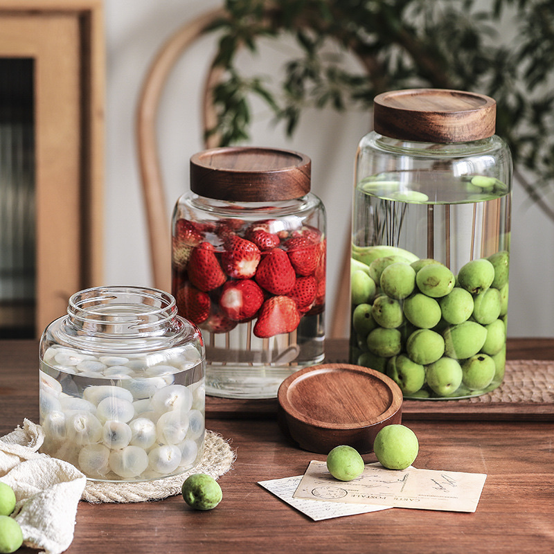 相思木储蓄罐，高硼硅玻璃图