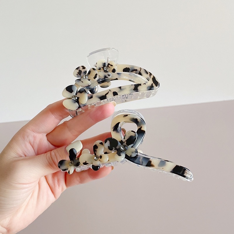 时尚醋酸花朵发夹