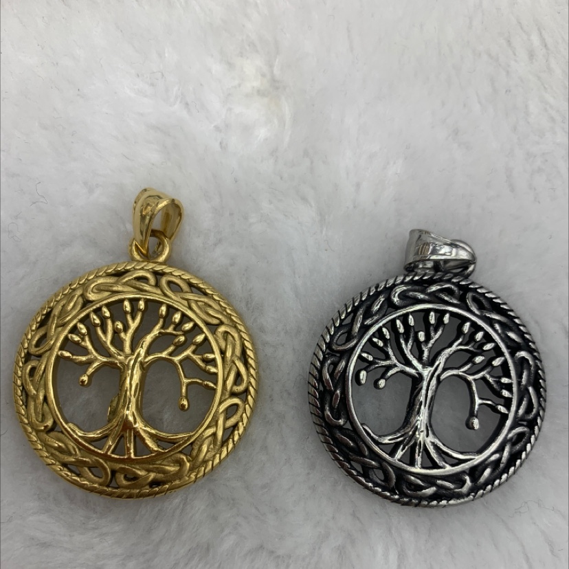 Cross-border best-selling new product: Fashionable and personalized life tree pendant casting