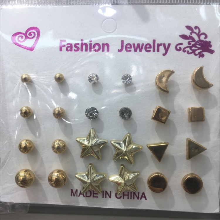 欧美流行耳钉