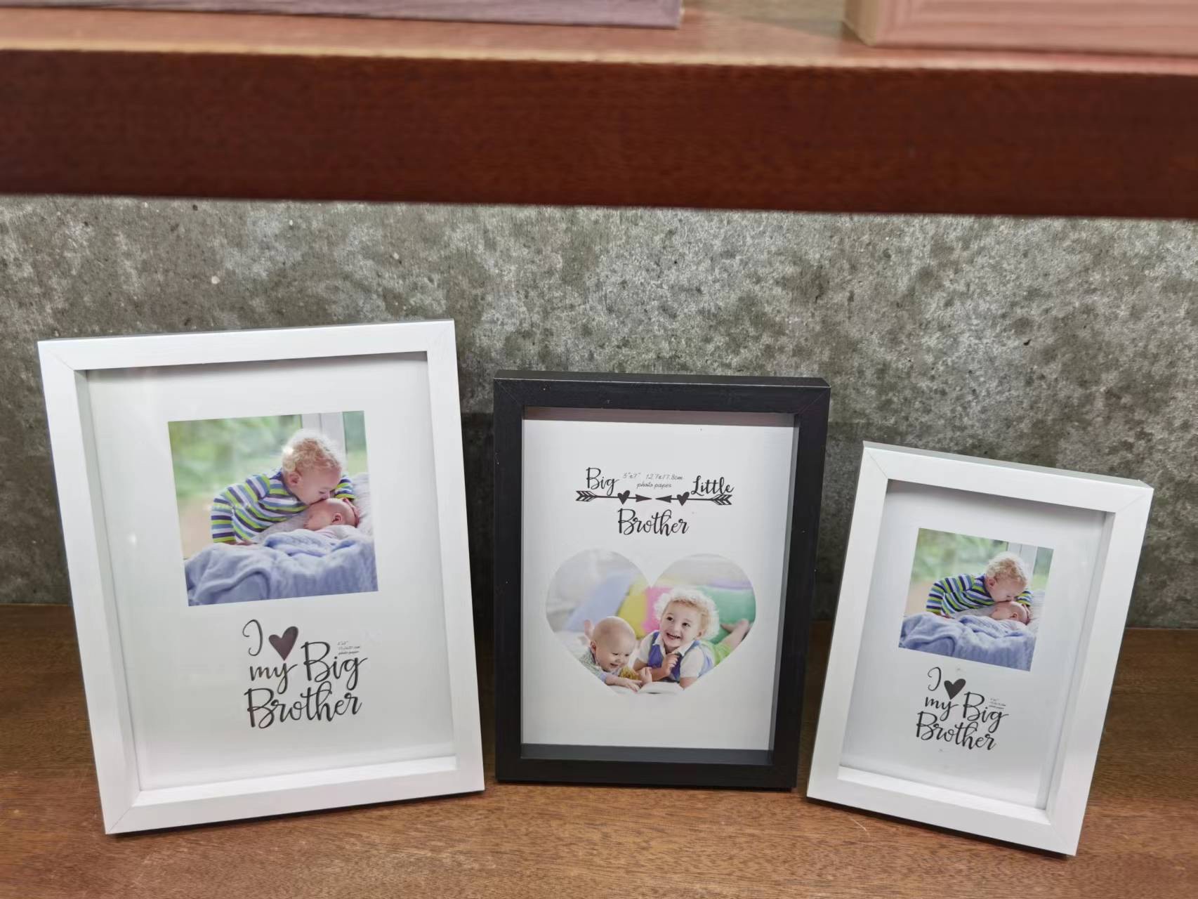 复古风格正方形相框 画框摆台 艺术照展示框架 家居装饰摆设 收藏品展示框 Hw 275   4一6图