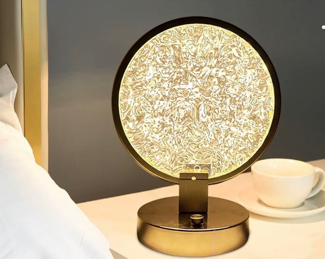 LED table lamp, popular crystal table lamp decoration night light details Picture