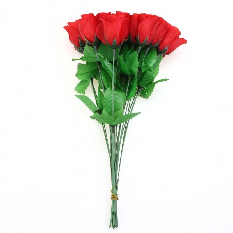 单只玫瑰花产品图