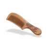 Natural wood comb, home gift, fine old peach wood comb, handle, fine-toothed comb 111 Application Scenario
