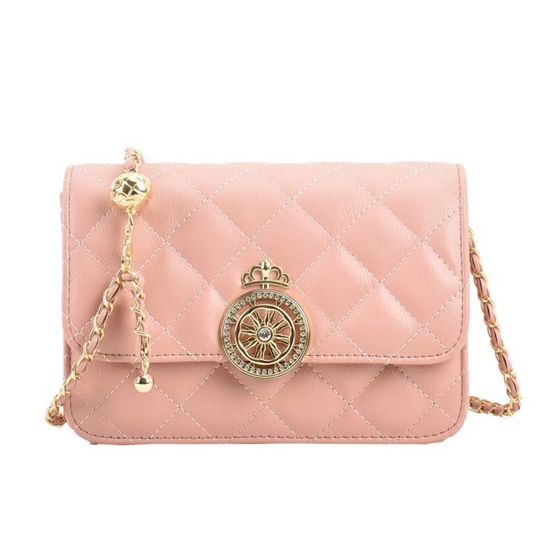 Hebilla magnética costura de coche cross body bag PU linger chain bag cross-border special fashion bag Specification image
