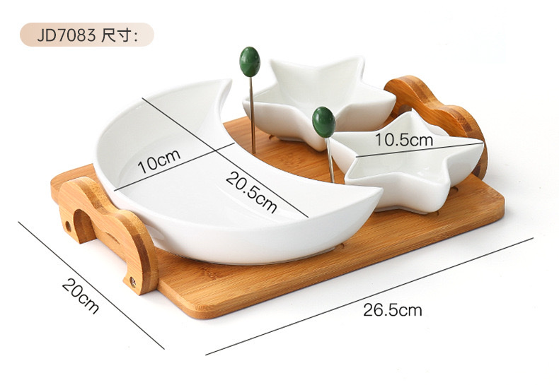 陶瓷盘白底实物图