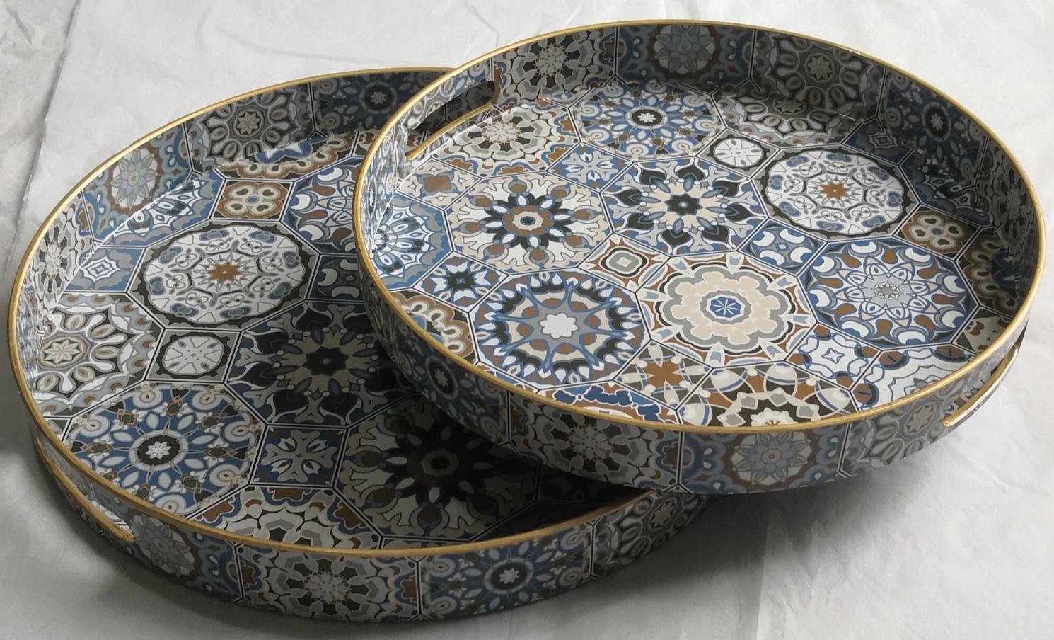 托盘 /果盘工艺品/圆盘细节图