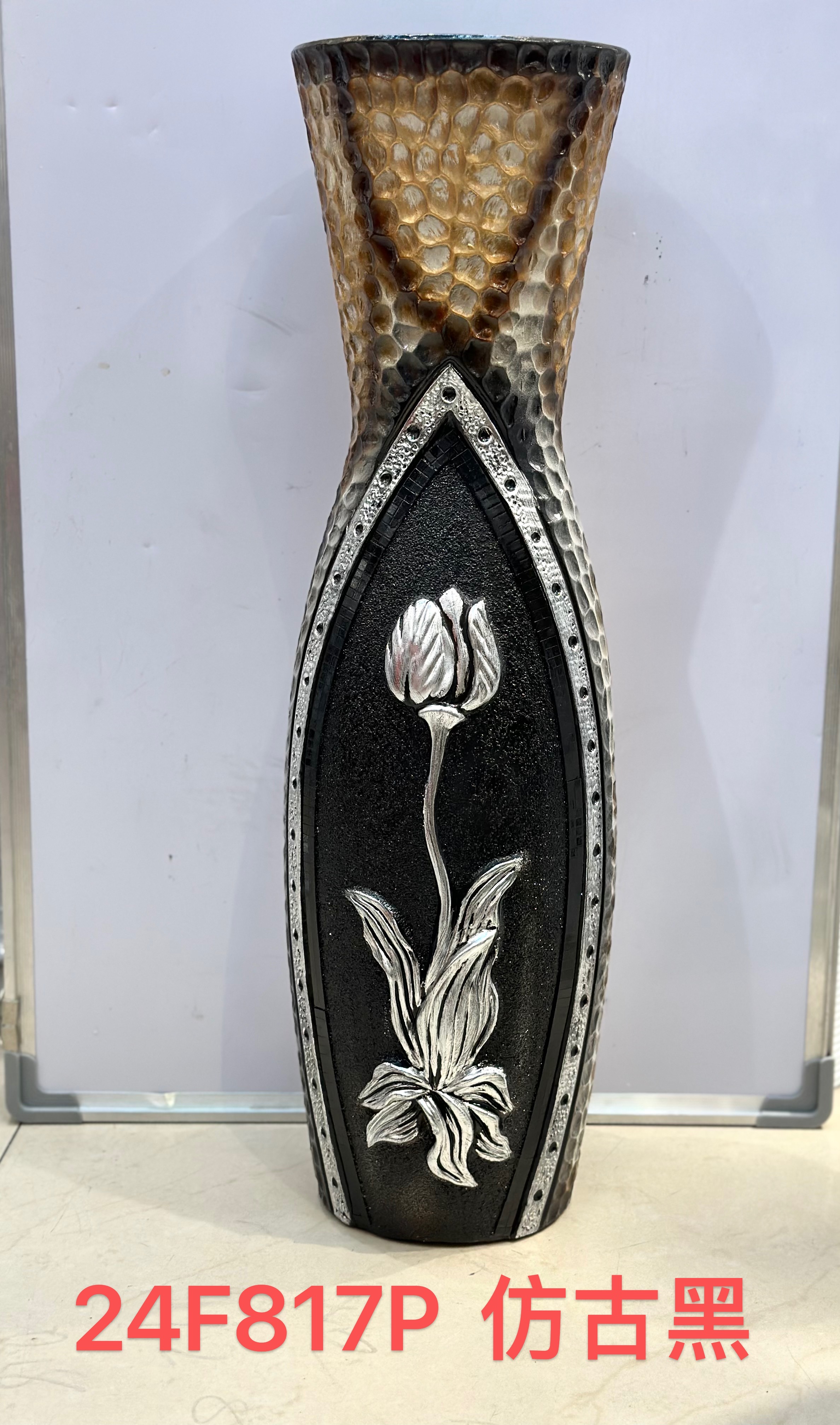 义乌好货振国工艺陶瓷花瓶低温落定插花花瓶