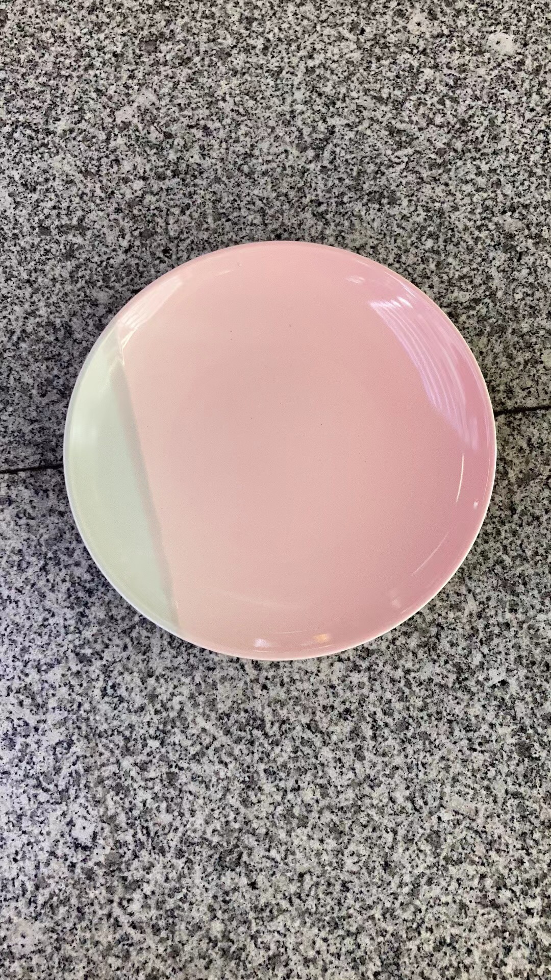 A small glazed plate