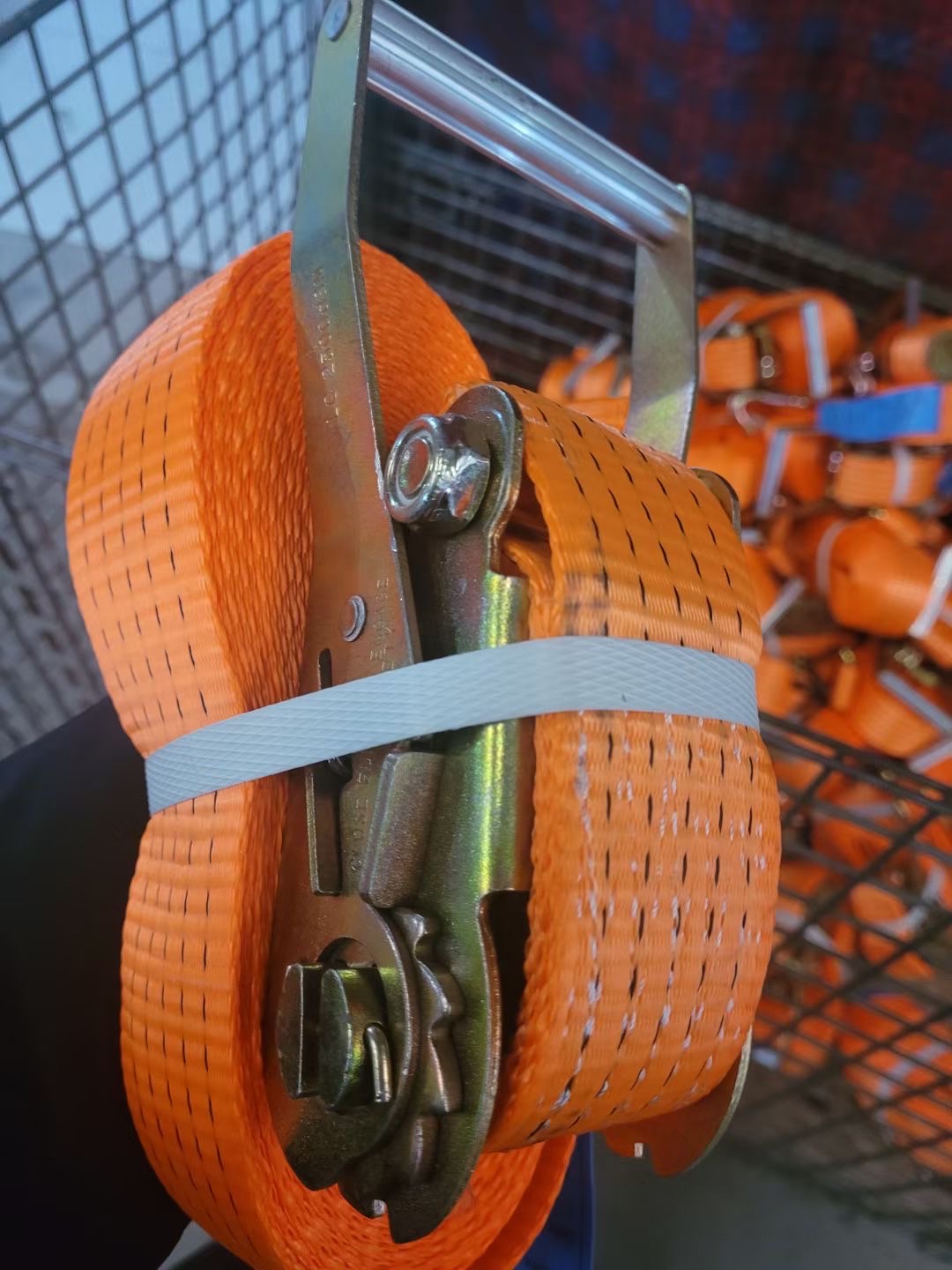 Webbing tensioner, goods bunder, 3-inch 10-meter car tensioner Specification image