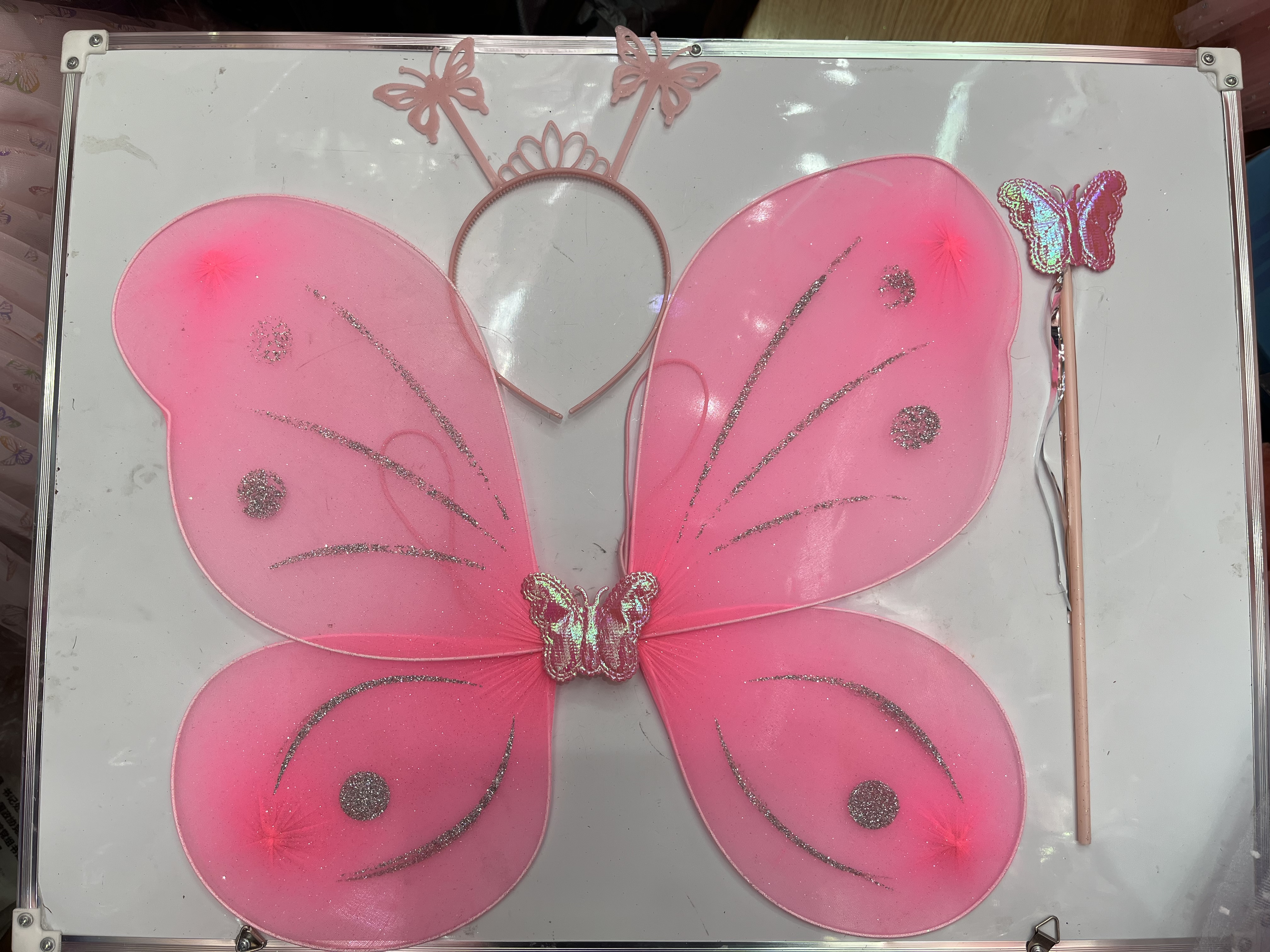 儿童蝴蝶翅膀/儿童蝴蝶套装/儿童派对用品产品图