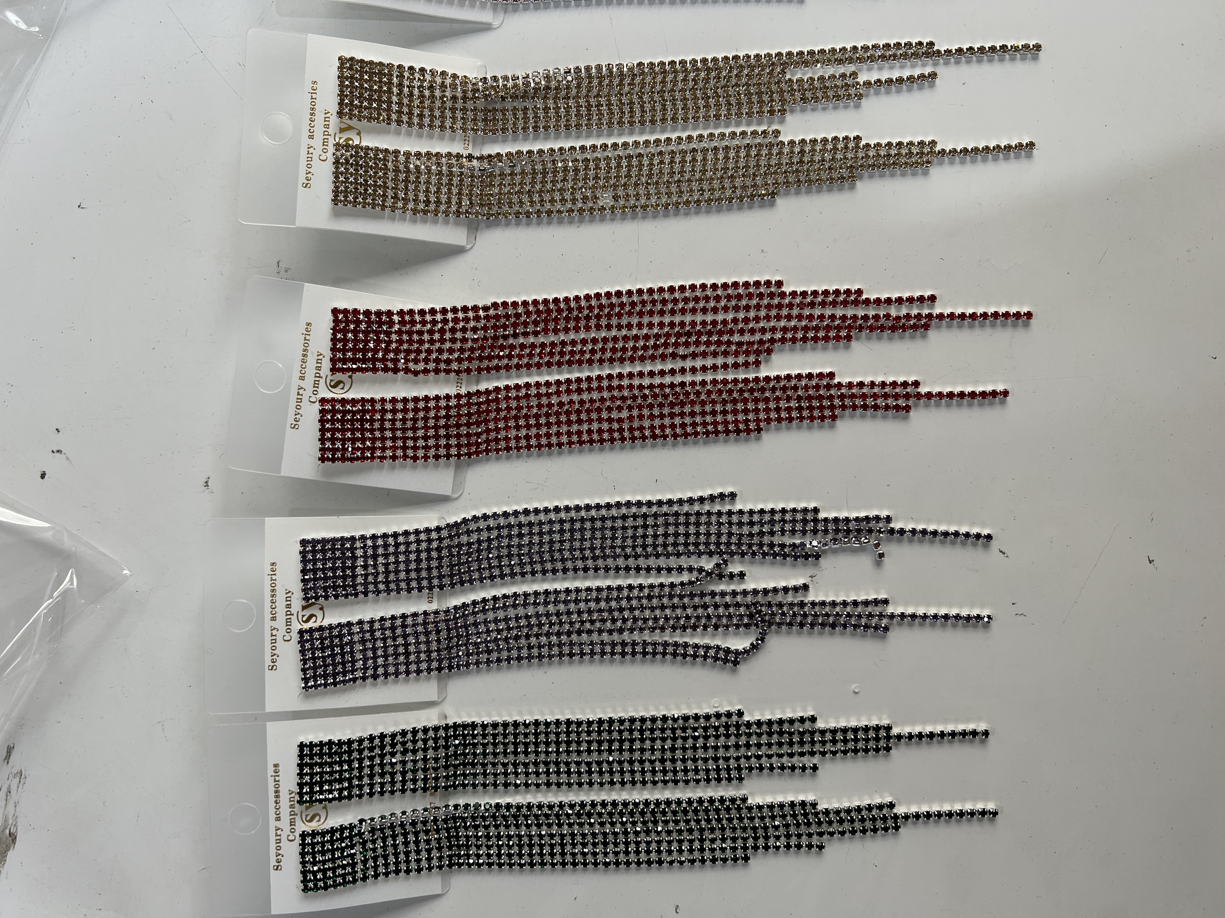 流苏耳环/长款耳环/欧美流行细节图