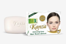 KANZA香皂纯白清香嫩肤去鸡皮植物精华香皂