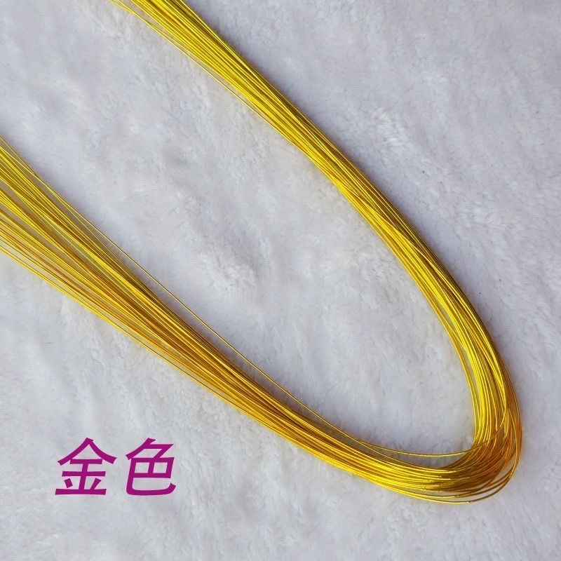 铁丝/花杆/手工花白底实物图