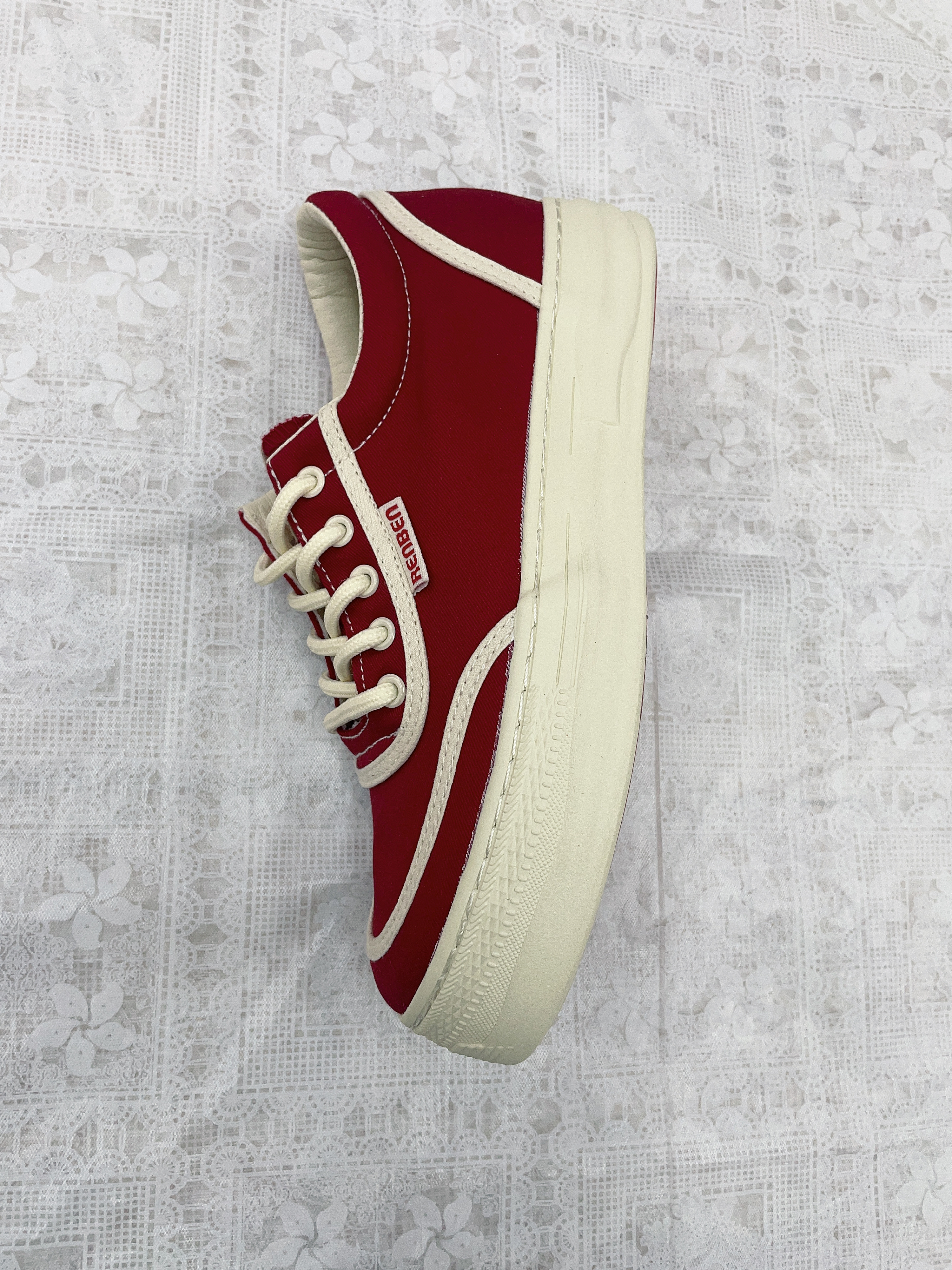 Human-shaped insole height-increasing canvas shoes details Picture