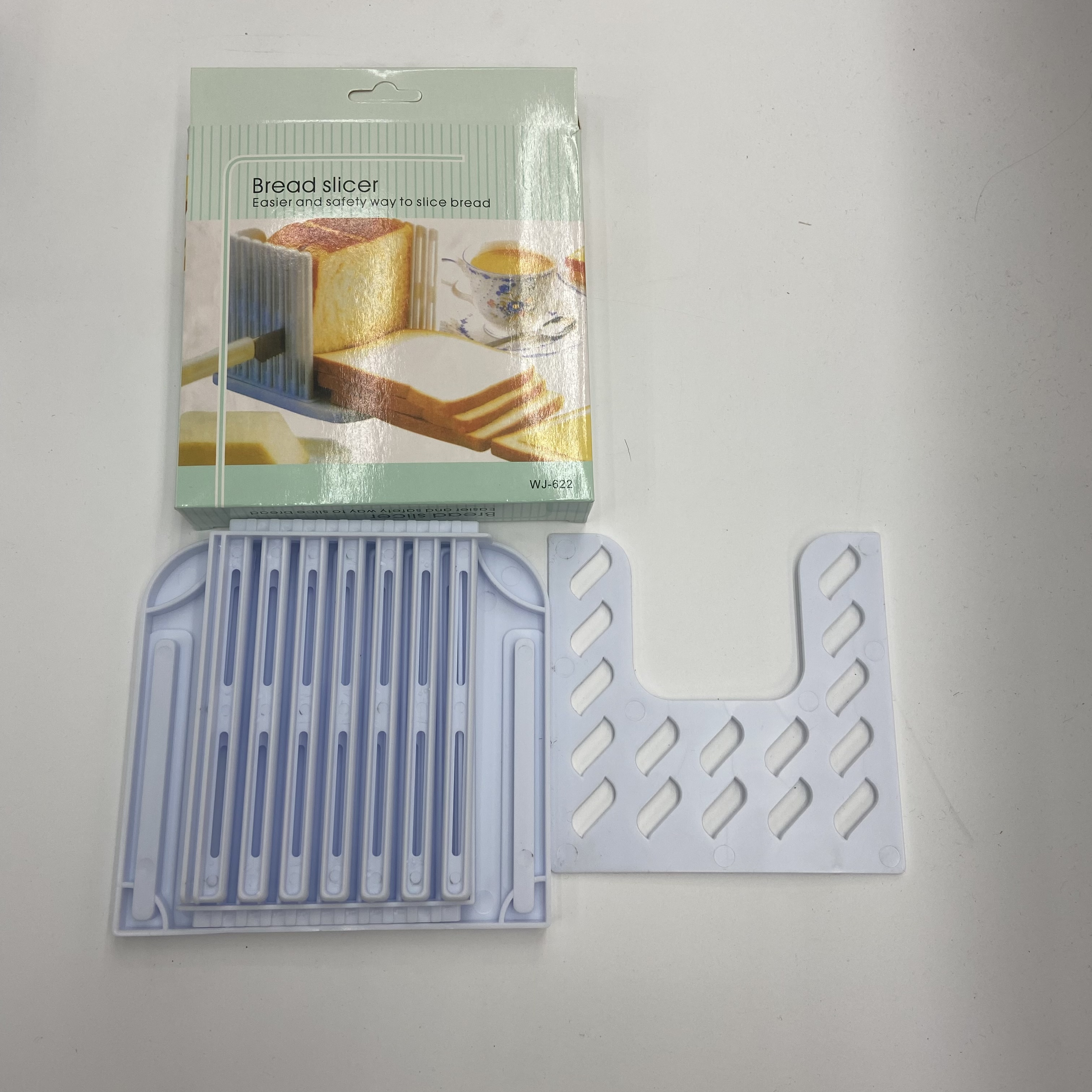 吐司面包切片器 面包切割器家用面包机切片架烘焙工具