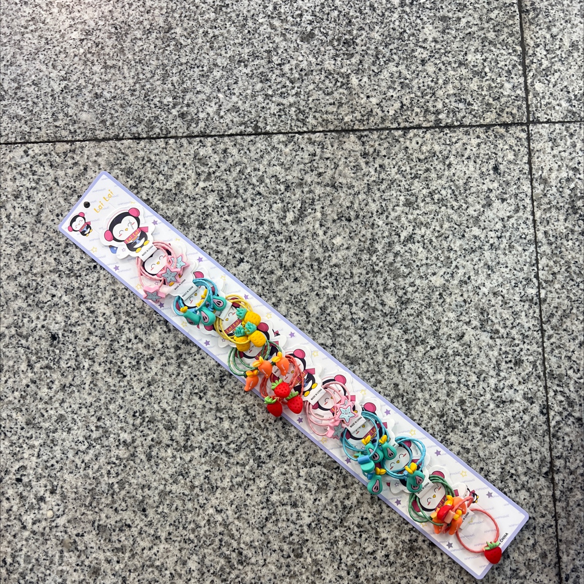 三条装可爱皮筋