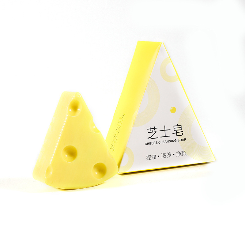 芝士皂65g 乳酪成分添加 芝士可拉丝的绵密泡沫