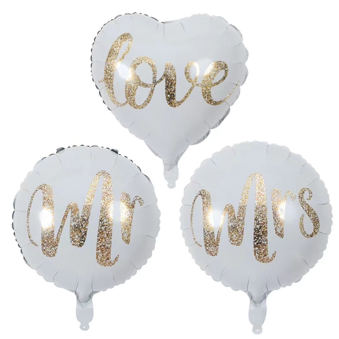 Mr Balloon Wedding Party Decoration balloons Item Picture