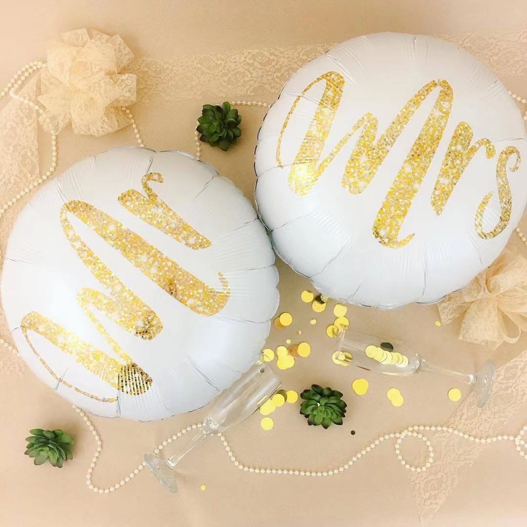 Mr Balloon Wedding Party Decoration balloons Application Scenario